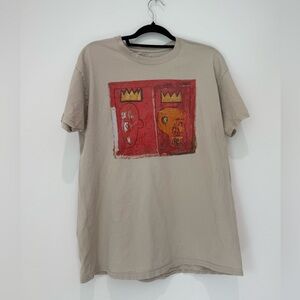 Jean Michel Basquiat Graphic T-Shirt | Size L